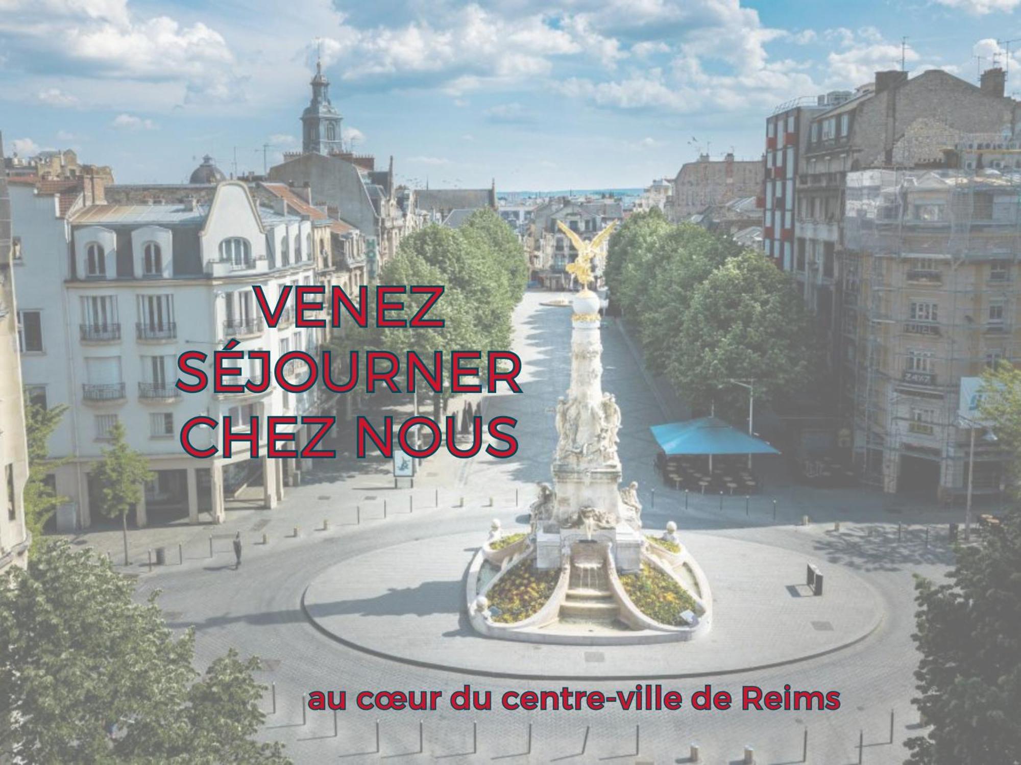 Colbert 541 Hypercentre - Ideal Couple & Pro - Wifi Haut Debit - Gare, Cathedrale, Commerces, Restaurants & Transports En Commun A Moins De 10 Minutes A Pied Reims Zewnętrze zdjęcie