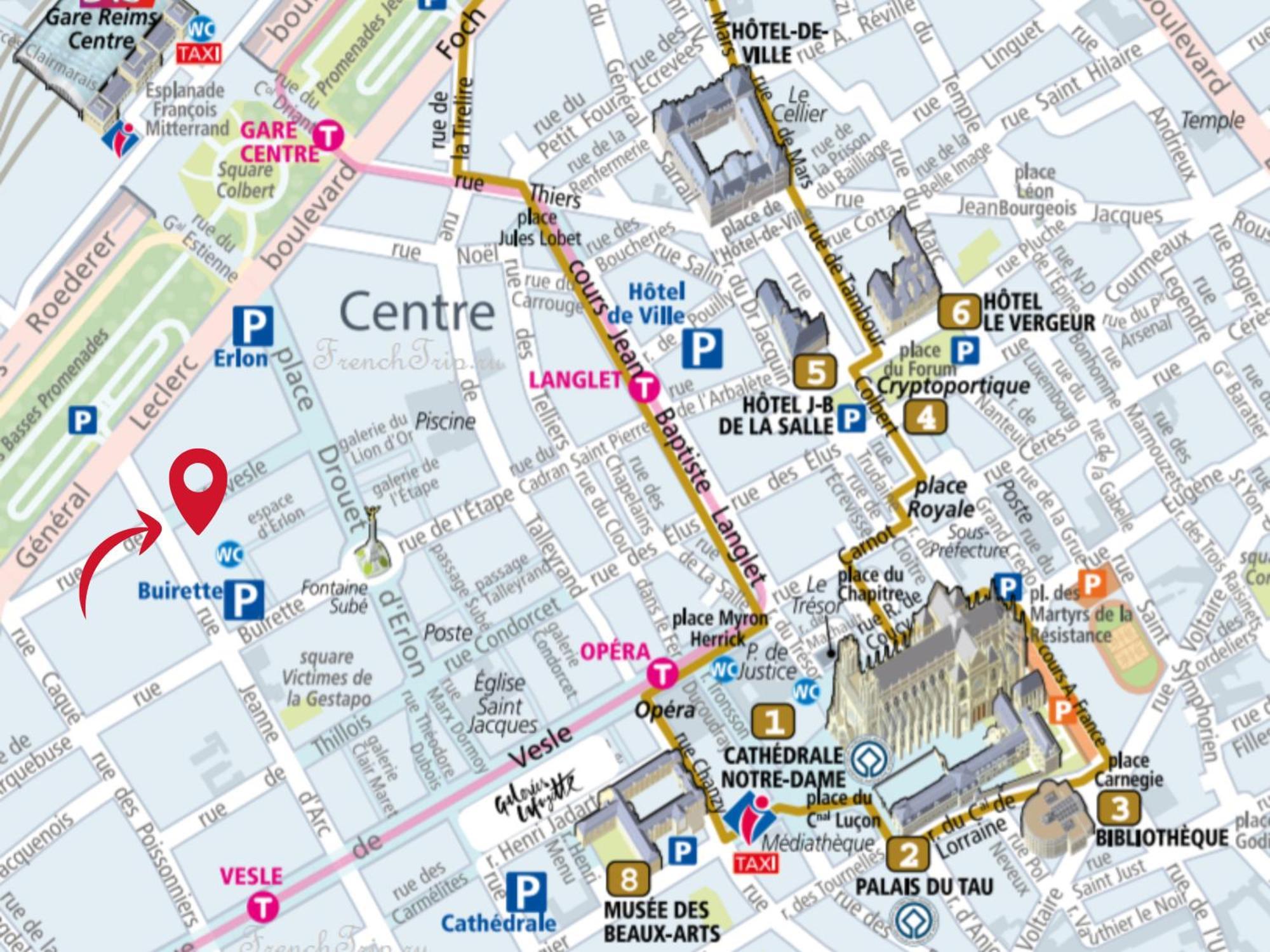 Colbert 541 Hypercentre - Ideal Couple & Pro - Wifi Haut Debit - Gare, Cathedrale, Commerces, Restaurants & Transports En Commun A Moins De 10 Minutes A Pied Reims Zewnętrze zdjęcie